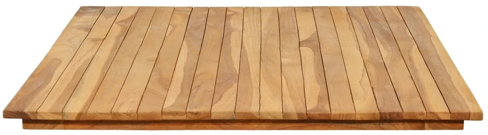Stalo viršus 120 x 70 x 3,5 cm Stačiakampio Kieto teka medžio