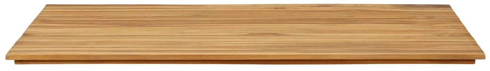 Stalo viršus 120 x 70 x 3,5 cm Stačiakampio Kieto teka medžio
