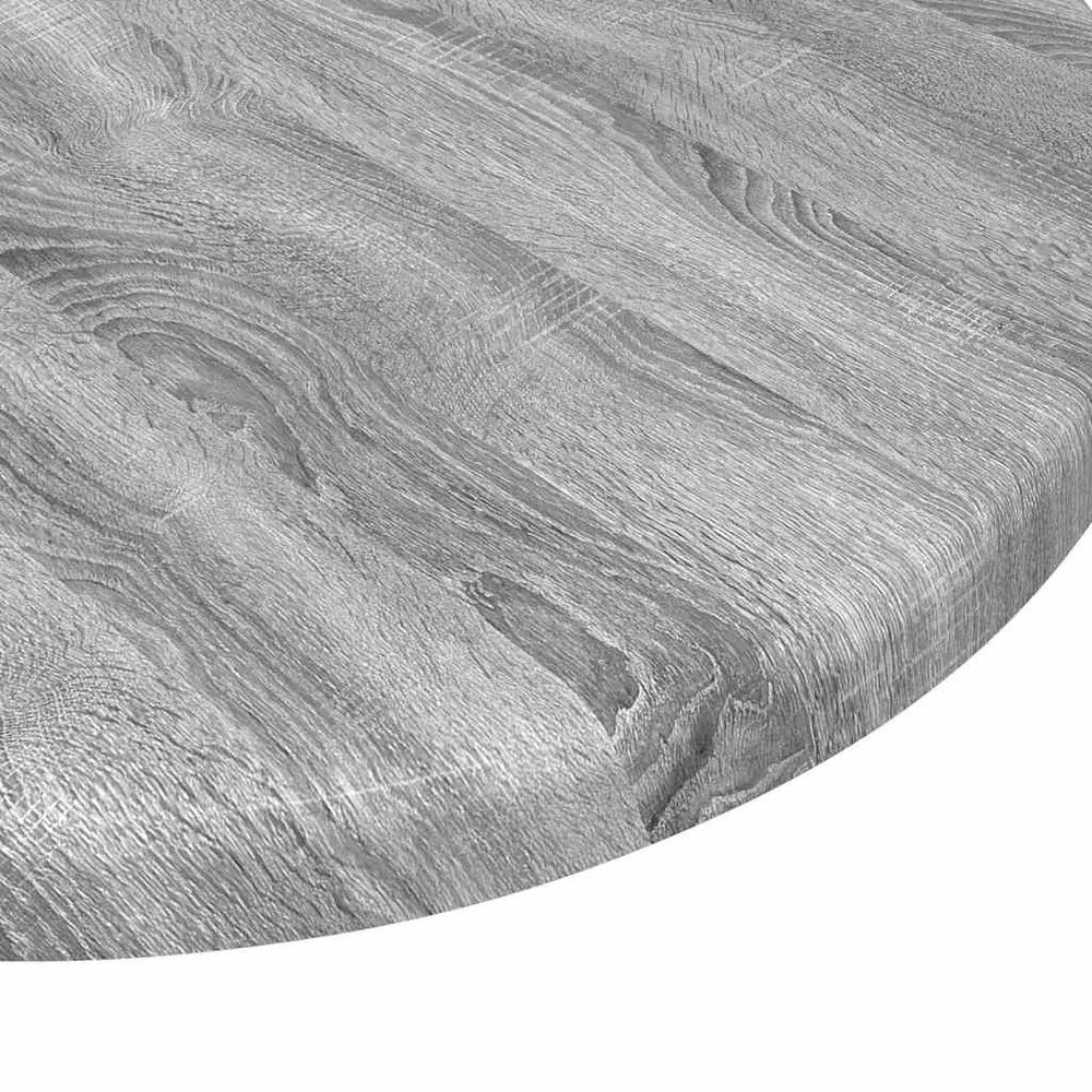 Stalo viršus Ø 30 x 1,5 cm Apvali Apdirbta mediena Pilka Sonoma