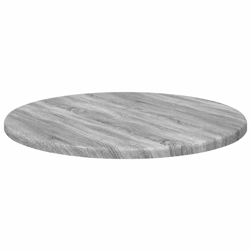 Stalo viršus Ø 40 x 1,5 cm Apvali Apdirbta mediena Pilka Sonoma