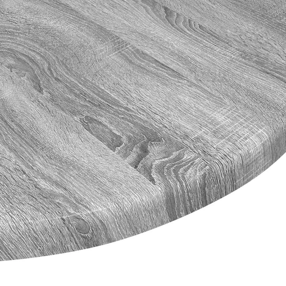 Stalo viršus Ø 40 x 1,5 cm Apvali Apdirbta mediena Pilka Sonoma