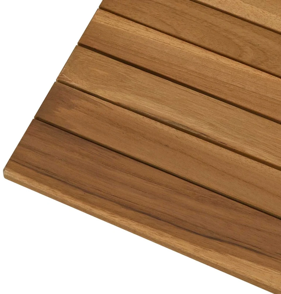 Stalo viršus 50 x 50 x 3,5 cm Kvadrato Kieto teka medžio