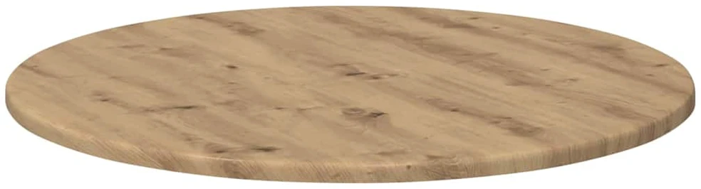 Stalo viršus Ø 60 x 1,5 cm Apvali Apdirbta mediena