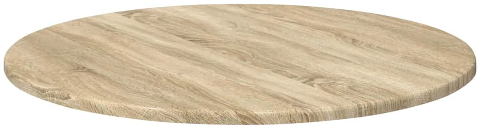 Stalo viršus Ø 60 x 1,5 cm Apvali Apdirbta mediena