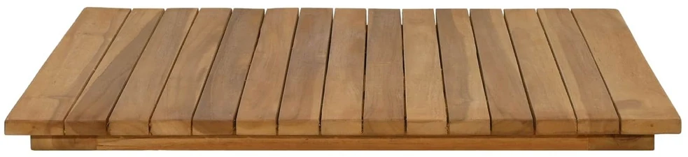 Stalo viršus 60 x 60 x 3,5 cm Kvadrato Kieto teka medžio