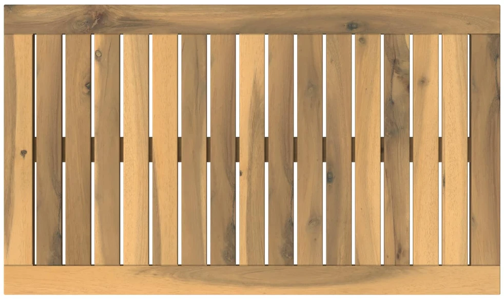 Stalo viršus 68,5 x 40 x 2 cm Stačiakampio Balta