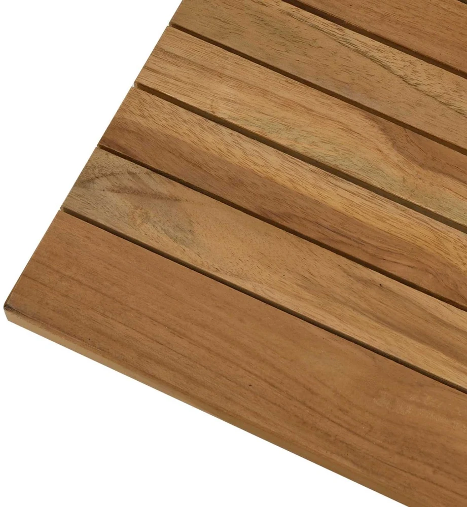 Stalo viršus 80 x 40 x 3,5 cm Stačiakampio Kieto teka medžio