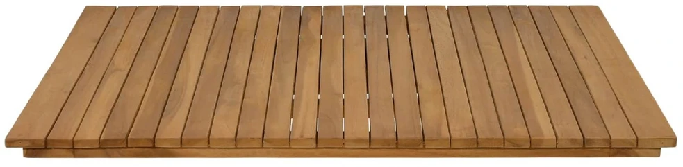 Stalo viršus 90 x 90 x 3,5 cm Kvadrato Kieto teka medžio