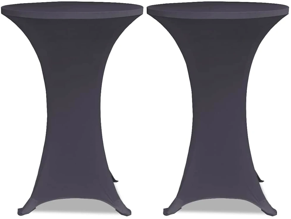 Staltiesės, 4vnt., antracito sp., 70 cm, įtempiamos (2x131429)