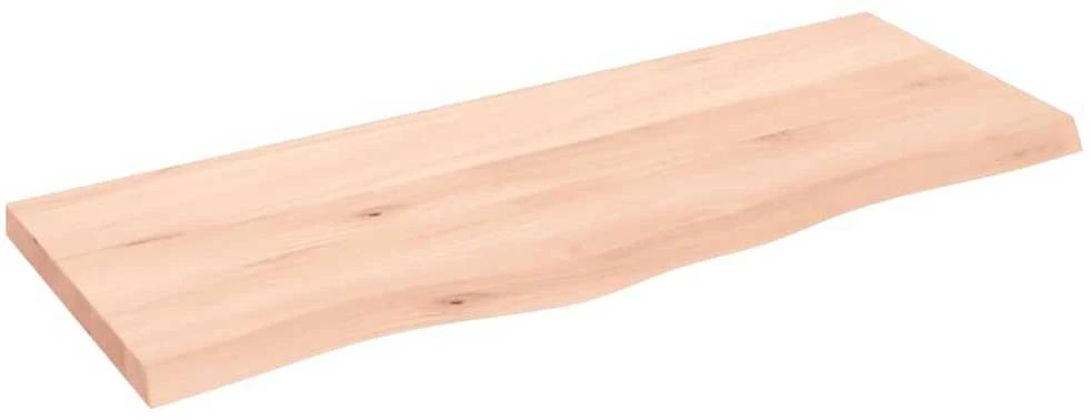 Stalviršis, 100x40x(2-4)cm, neapdorotas ąžuolo medienos masyvas