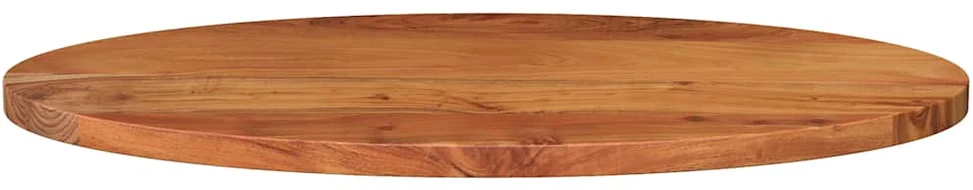 Stalviršis, 100x40x3,8cm, akacijos masyvas, ovalo formos