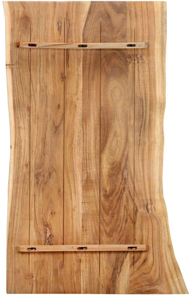 Stalviršis, 100x(50-60)x2,5cm, akacijos medienos masyvas