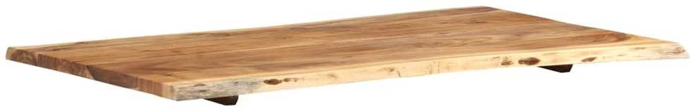 Stalviršis, 100x(50-60)x2,5cm, akacijos medienos masyvas