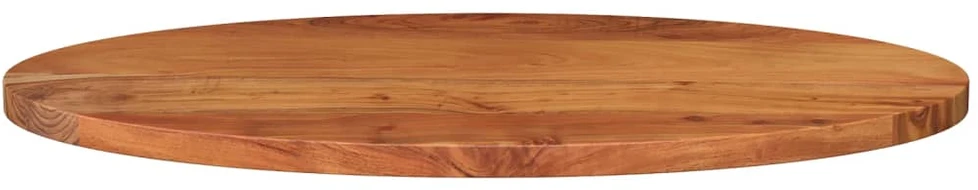 Stalviršis, 100x50x3,8cm, akacijos masyvas, ovalo formos