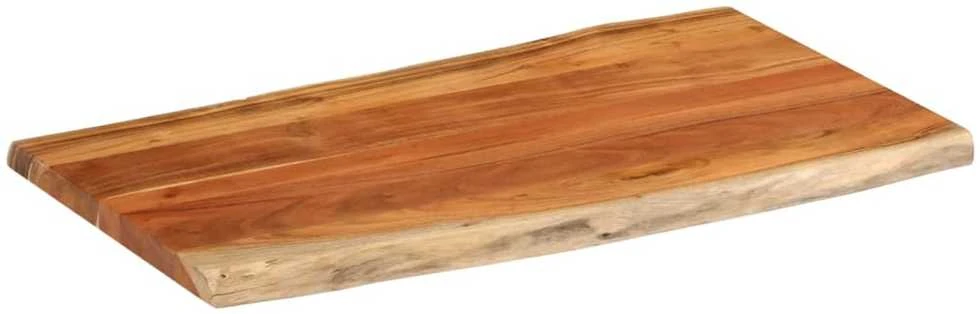 Stalviršis, 100x60x3,8cm, akacijos masyvas, su gyvu kraštu