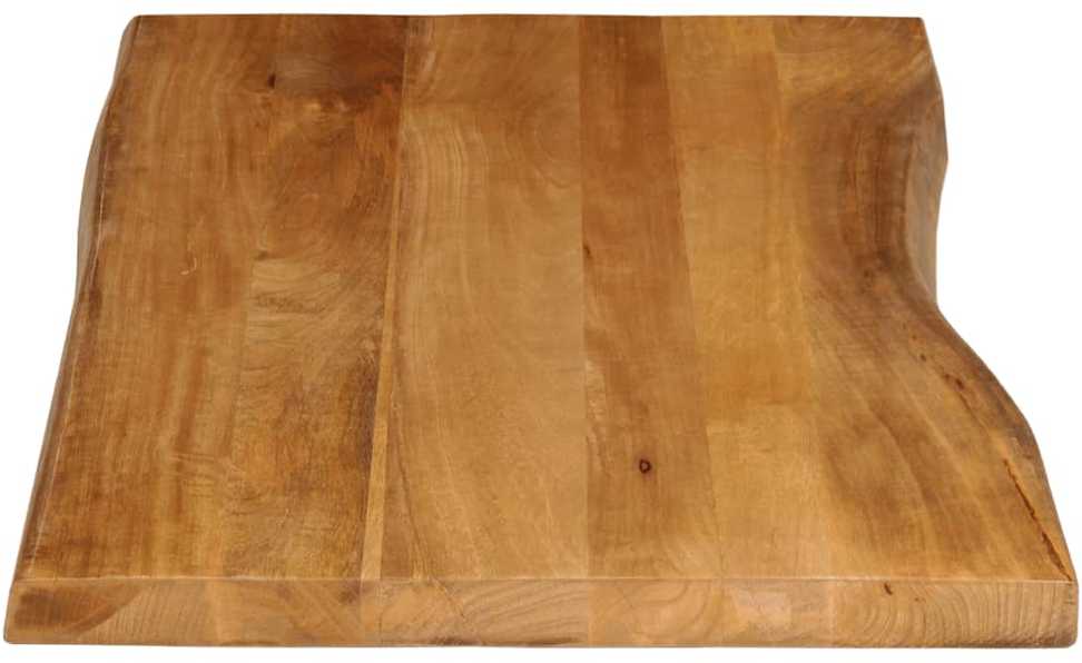 Stalviršis, 100x60x3,8cm, mango masyvas, su gyvu kraštu