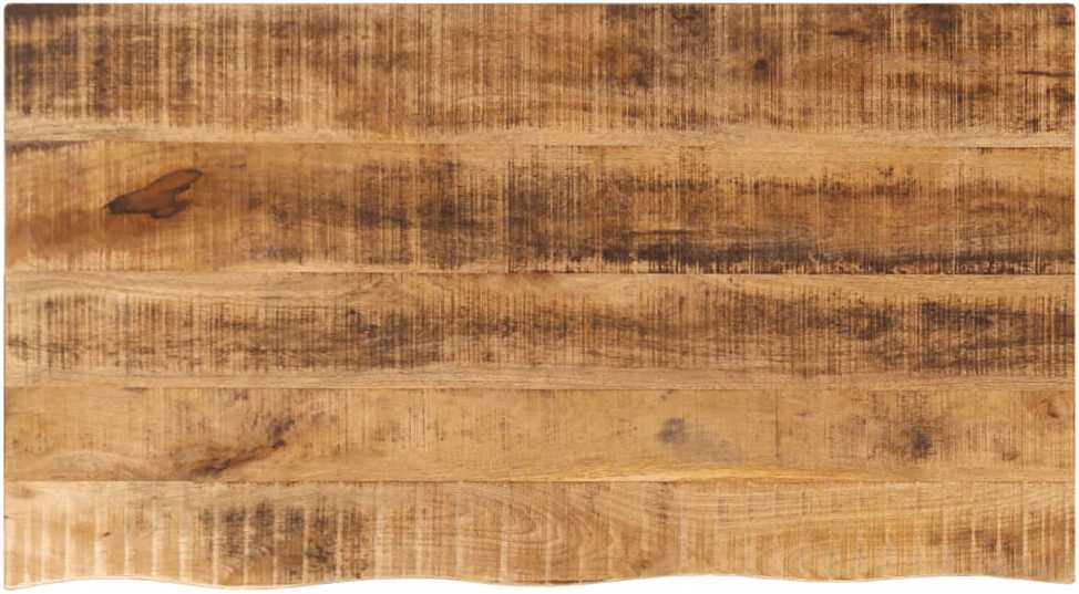 Stalviršis, 100x60x3,8cm, mango masyvas, su gyvu kraštu