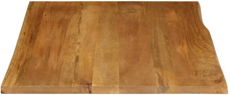 Stalviršis, 100x80x2,5cm, mango masyvas, su gyvu kraštu