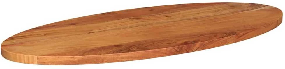 Stalviršis, 110x40x2,5cm, akacijos masyvas, ovalo formos