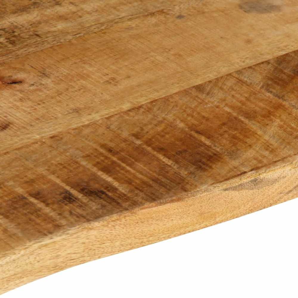 Stalviršis, 110x60x3,8cm, mango masyvas, su gyvu kraštu