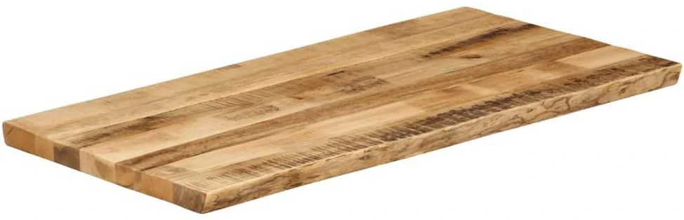 Stalviršis, 110x60x3,8cm, mango masyvas, su gyvu kraštu