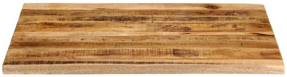 Stalviršis, 110x80x2,5cm, mango masyvas, su gyvu kraštu