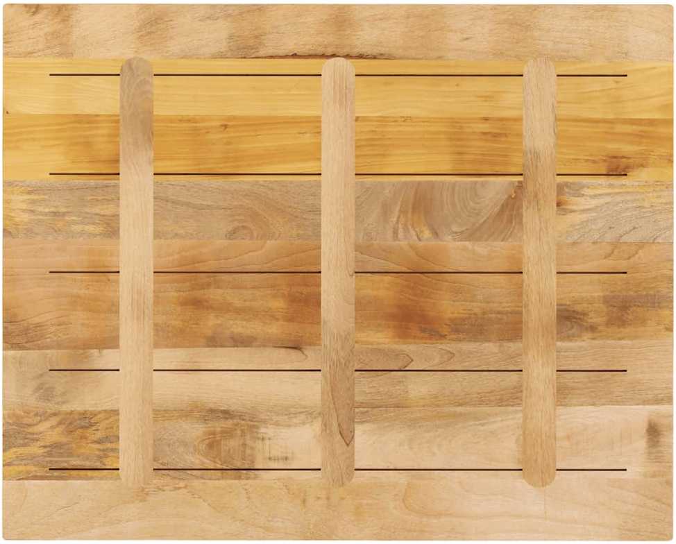 Stalviršis, 110x80x2,5cm, mango medienos masyvas, stačiakampis