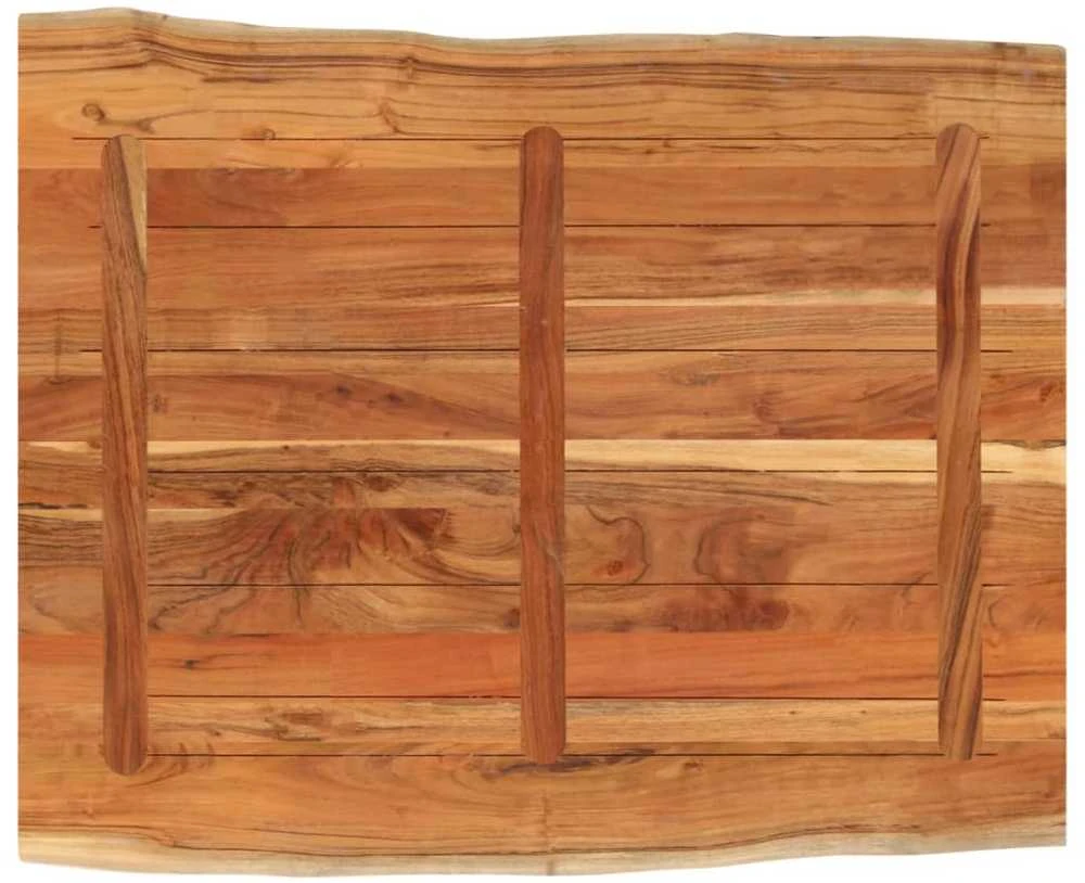 Stalviršis, 110x80x3,8cm, akacijos masyvas, su gyvu kraštu