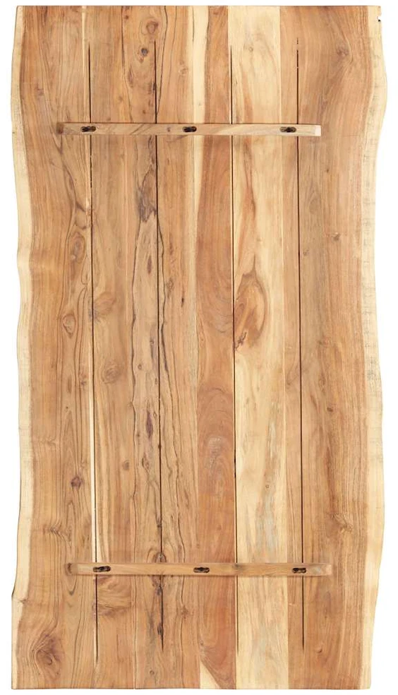 Stalviršis, 118x(50-60)x3,8cm, akacijos medienos masyvas