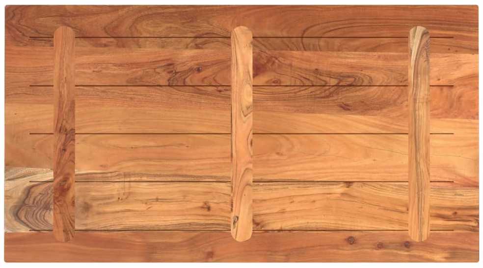 Stalviršis, 120x50x3,8cm, akacijos masyvas, stačiakampis
