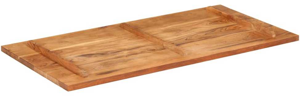 Stalviršis, 120x60x(2,5–2,7)cm, akacijos medienos masyvas