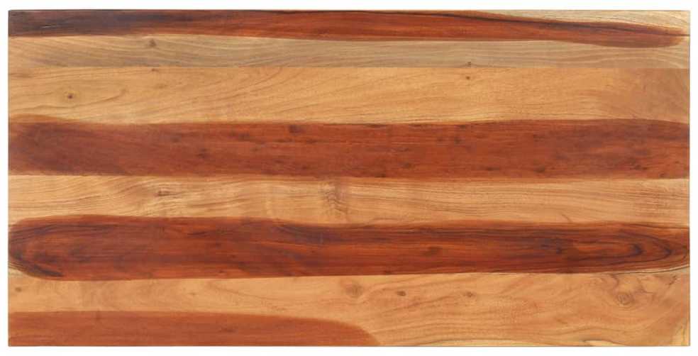 Stalviršis, 120x60x(2,5–2,7)cm, akacijos medienos masyvas