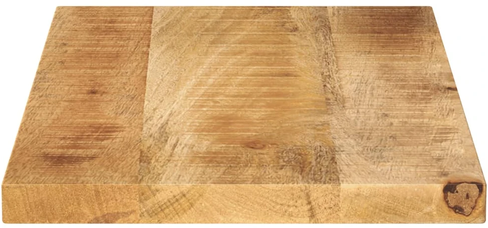 Stalviršis, 50x40x3,8 cm, stačiakampis, masyvi mediena, šiurkštus mango skonis