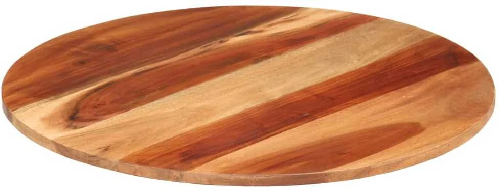 Stalviršis, 60cm, akacijos medienos masyvas, apskritas, 15–16mm
