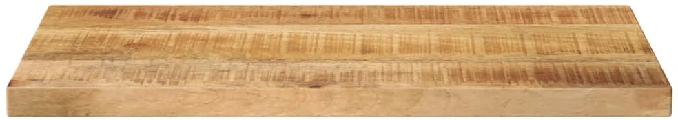 Stalviršis, 60x30x3,8 cm, stačiakampis, masyvi mediena, šiurkštus mango skonis