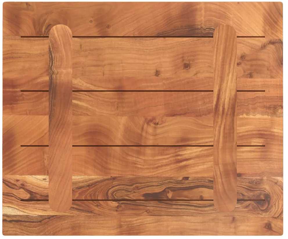 Stalviršis, 60x50x2,5cm, akacijos masyvas, stačiakampis
