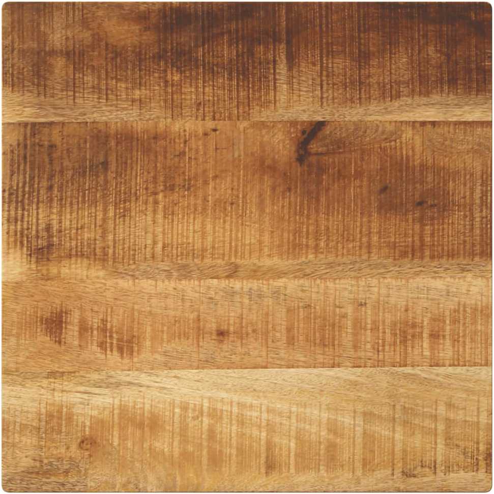 Stalviršis, 60x60x2,5cm, mango medienos masyvas, kvadratinis