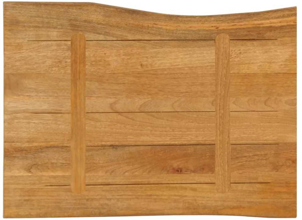 Stalviršis, 70x60x3,8cm, mango medienos masyvas, su gyvu kraštu