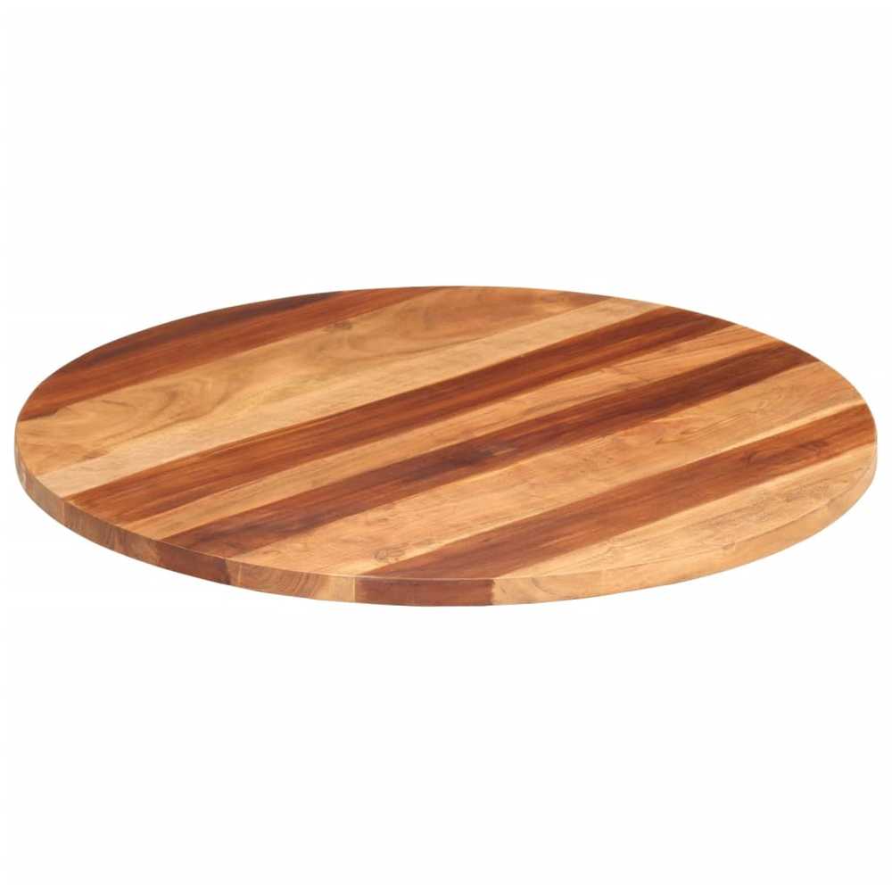 Stalviršis, 80cm, akacijos medienos masyvas, apskritas, 25–27mm