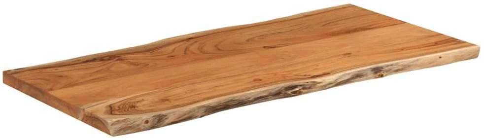 Stalviršis, 80x40x2,5cm, akacijos masyvas, su gyvu kraštu