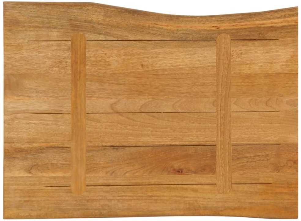 Stalviršis, 80x60x3,8cm, mango medienos masyvas, su gyvu kraštu