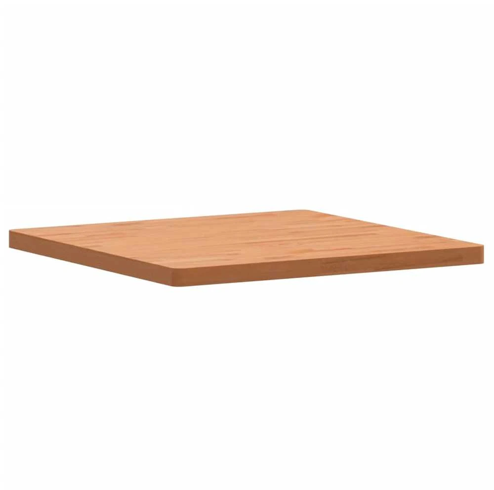 Stalviršis, 80x80x4cm, bukmedžio medienos masyvas, kvadratinis
