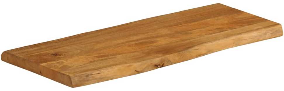 Stalviršis, 90x40x2,5cm, mango medienos masyvas, su gyvu kraštu