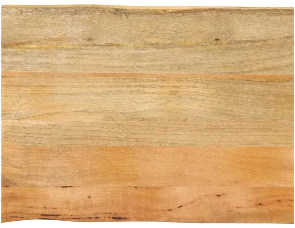 Stalviršis, 90x60x2,5cm, mango medienos masyvas, su gyvu kraštu
