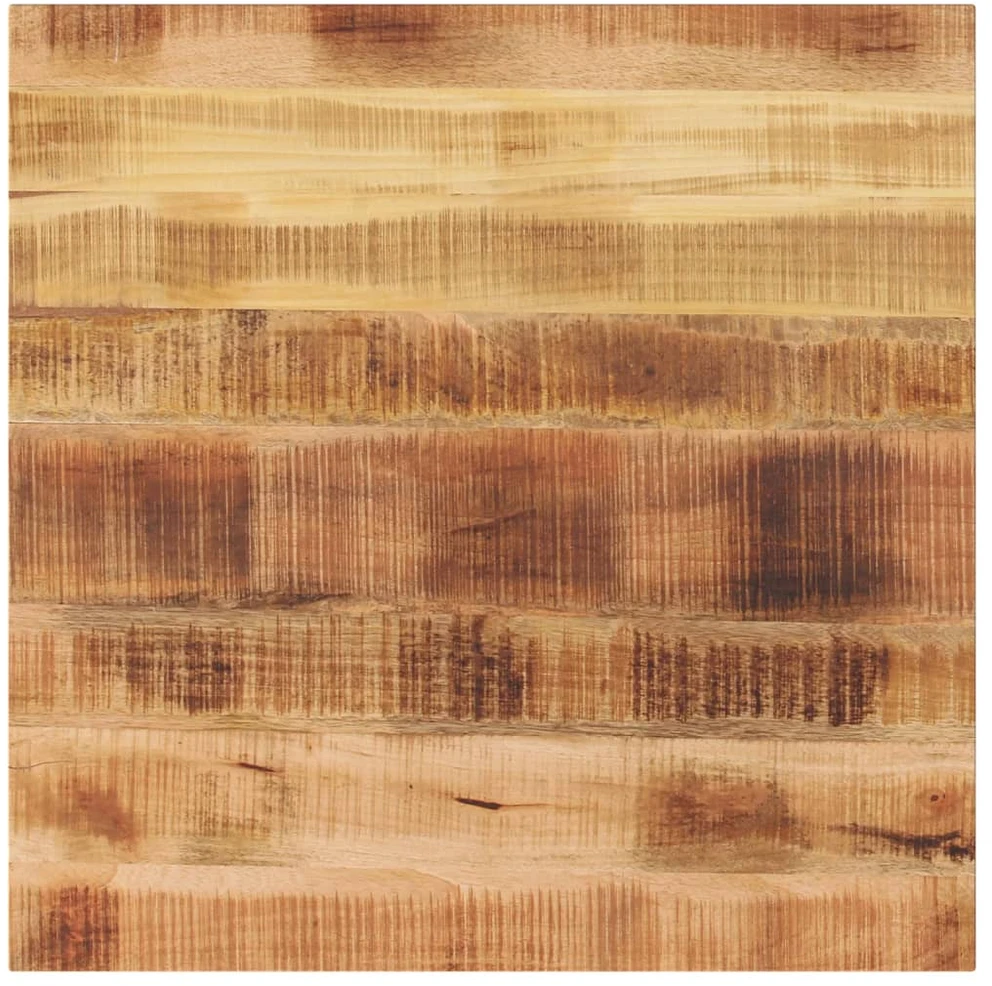 Stalviršis, 90x90x2,5cm, mango medienos masyvas, kvadratinis