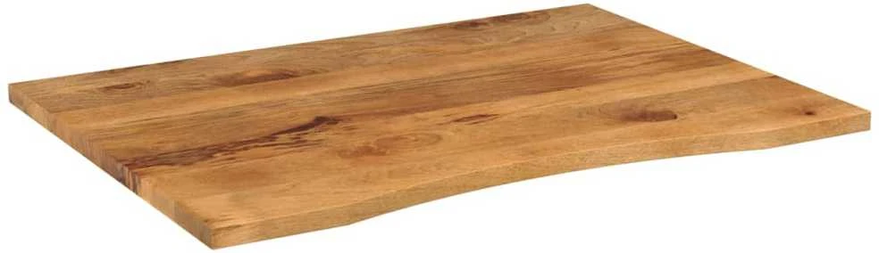 stalviršis su išlenkta 110x80x2,5 cm medžio masyvo grubus mango
