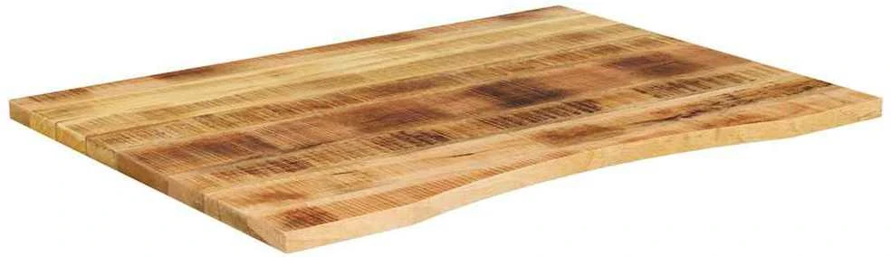stalviršis su išlenkta 110x80x2,5 cm medžio masyvo grubus mango