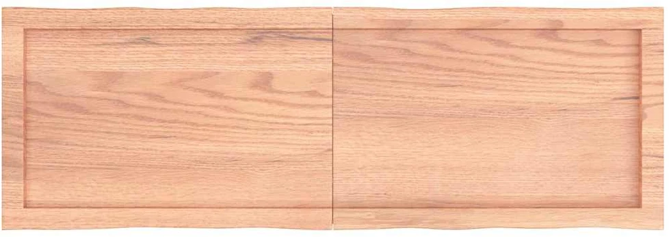 Stalviršis, šviesiai rudas, 120x40x4cm, ąžuolo masyvas