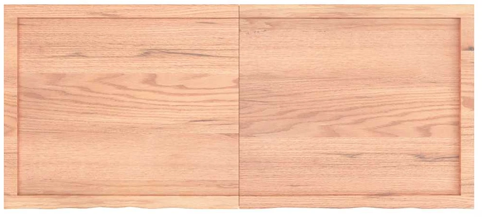 Stalviršis, šviesiai rudas, 140x60x(2-6) cm, medienos masyvas