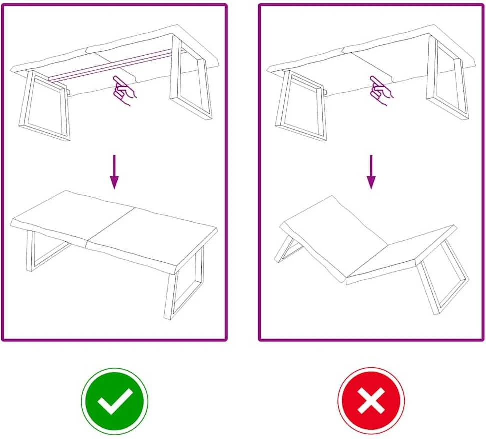 Stalviršis, tamsiai ruda, 120x60x(2-4) cm, medienos masyvas
